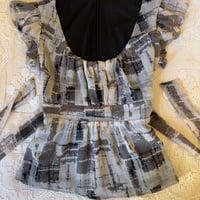 Image 2 of Grey babydoll top