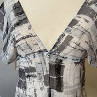 Image 4 of Grey kimono sleeves top