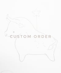 Custom order for Olivia