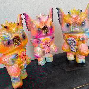 Image of LAMORRTTT SPRING YELLOW One Offs Vinyl Toys