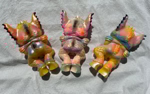 Image of LAMORRTTT SPRING YELLOW One Offs Vinyl Toys