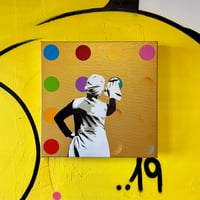 Image 1 of "Spot Remover" Unique Original Canvas 1/1 (Gold)