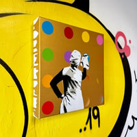 Image 6 of "Spot Remover" Unique Original Canvas 1/1 (Gold)