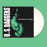 Image 1 of U.S. Daggers - "Honey and Broken Glass"  12" LP + Tee PREORDER