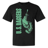 Image 2 of U.S. Daggers - "Honey and Broken Glass"  12" LP + Tee PREORDER