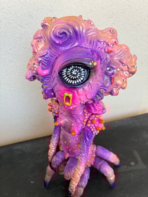 Image of SHES WICKED PINK FLING Vinyl Toy One Off