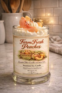 Farm Fresh Peaches Candle 