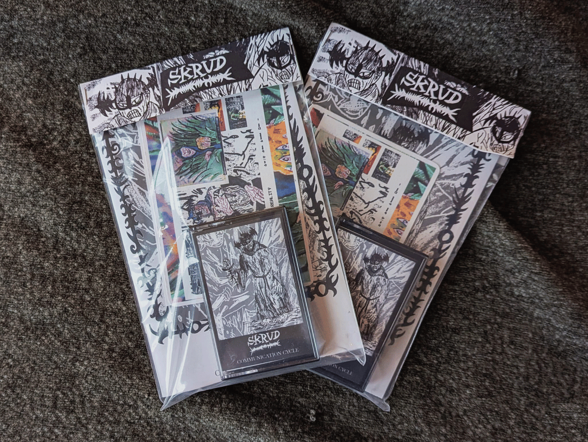 Image of Skrud Cassette and Comic Book