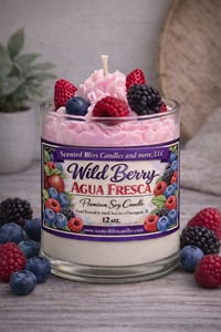Wild Berry Agua Fresca Candle 