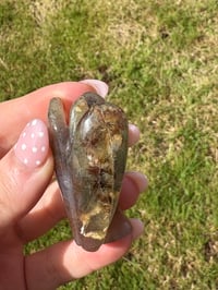 Image 5 of Moss Agate Angel Carving