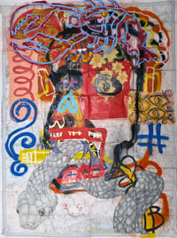 Image 1 of BACCHUS THE BRAVE…— original artwork — collaboration with Emilie-Jane and Marc Craig
