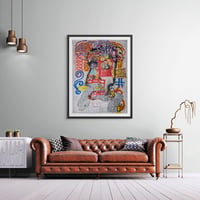 Image 2 of BACCHUS THE BRAVE…— original artwork — collaboration with Emilie-Jane and Marc Craig
