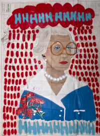 Image 1 of PORTRAIT OF SIRLI RAITMA — original artwork — collaboration with Emilie-Jane and Marc Craig