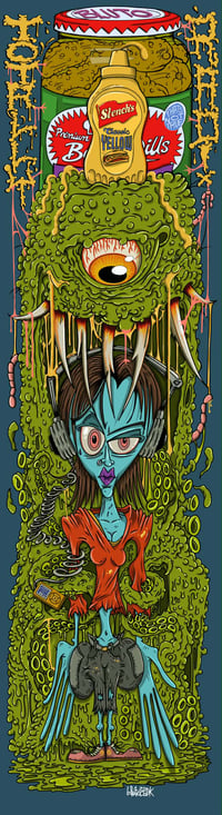 Image 2 of  PICKLE MONSTER -CHEF BROKEARONI new decks (preorder)