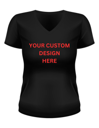 Image 1 of Women V-Neck T-Shirt