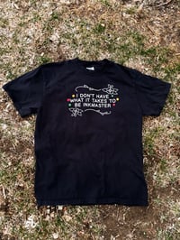 Image 2 of IDHWITTBIM BLACK TEE