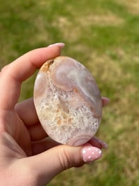 Image 2 of Pink Amethyst Palmstone