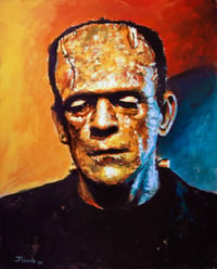 Frank - 16x20 Original Painting 