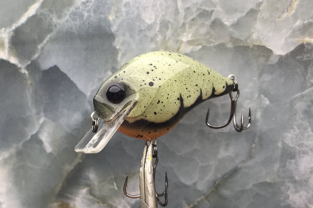 Custom Airbrushed S-CRANK 1.5 Squarebill Crankbait 2148