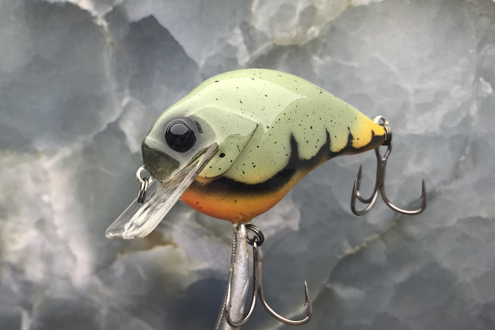 Custom Airbrushed S-CRANK 1.5 Squarebill Crankbait 2169