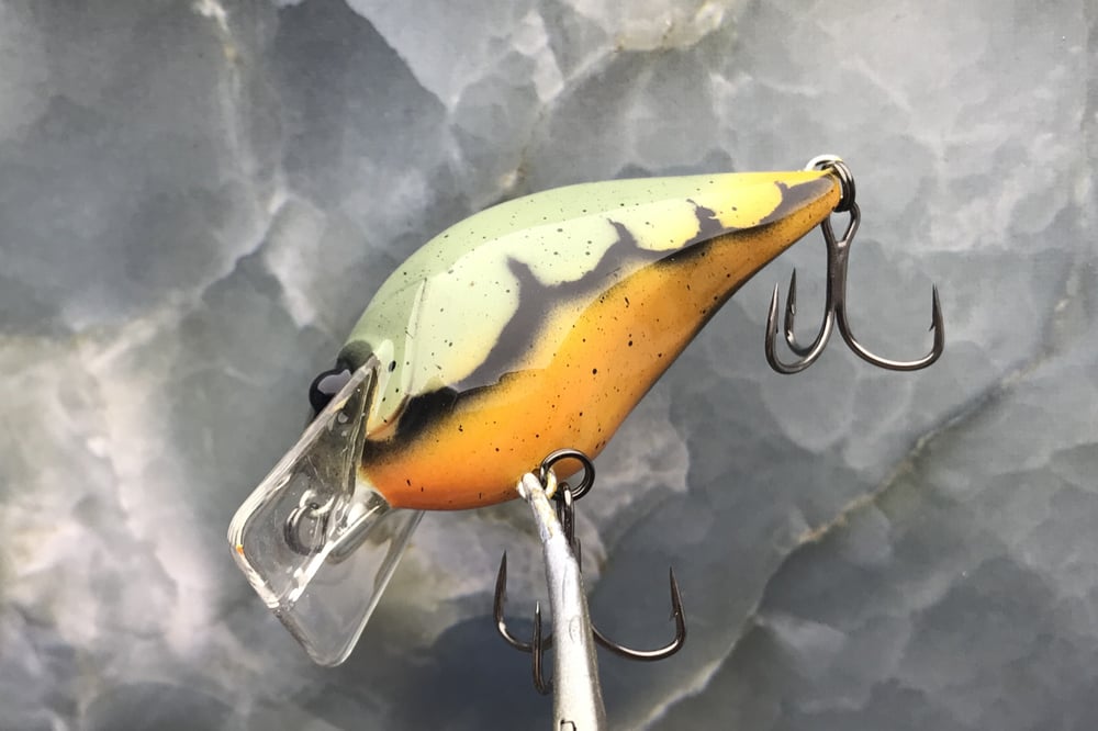 Custom Airbrushed S-CRANK 1.5 Squarebill Crankbait 2169 - Image 3