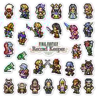 Image 1 of Final Fantasy Record Keeper: Final Fantasy IX Sticker/Magnet Sets (29 Pieces) 