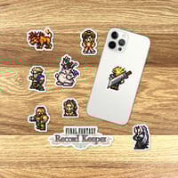 Image 3 of Final Fantasy Record Keeper: Final Fantasy VII Sticker/Magnet Sets (30 Pieces) 