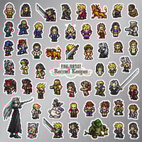 Image 2 of Final Fantasy Record Keeper: Final Fantasy VII Sticker/Magnet Sets (56 Pieces)