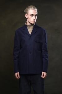 Image 4 of BRITISH WORKWEAR JACKET wax cotton - Navy