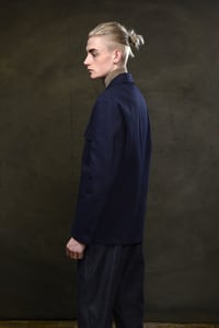 Image 5 of BRITISH WORKWEAR JACKET wax cotton - Navy