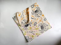 Image 3 of Zodiac Tote Bag - Cancer - Organic Cotton Canvas