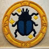 Image 1 of Framed Sparkly Beetle 