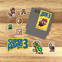 Image 3 of Super Mario Bros. 3 Sticker/Magnet Sets (35 Pieces) 