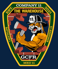 Image 1 of Greene County Fire Station 11 Long Sleeve Tee's