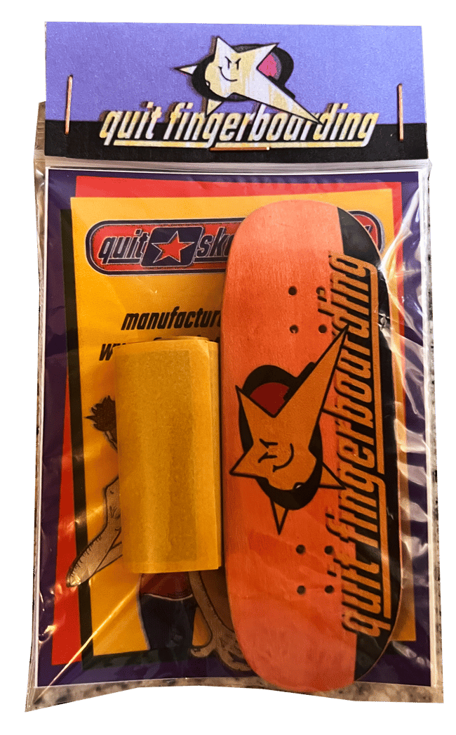 Fingerboard 34mm Degg Logo Orange