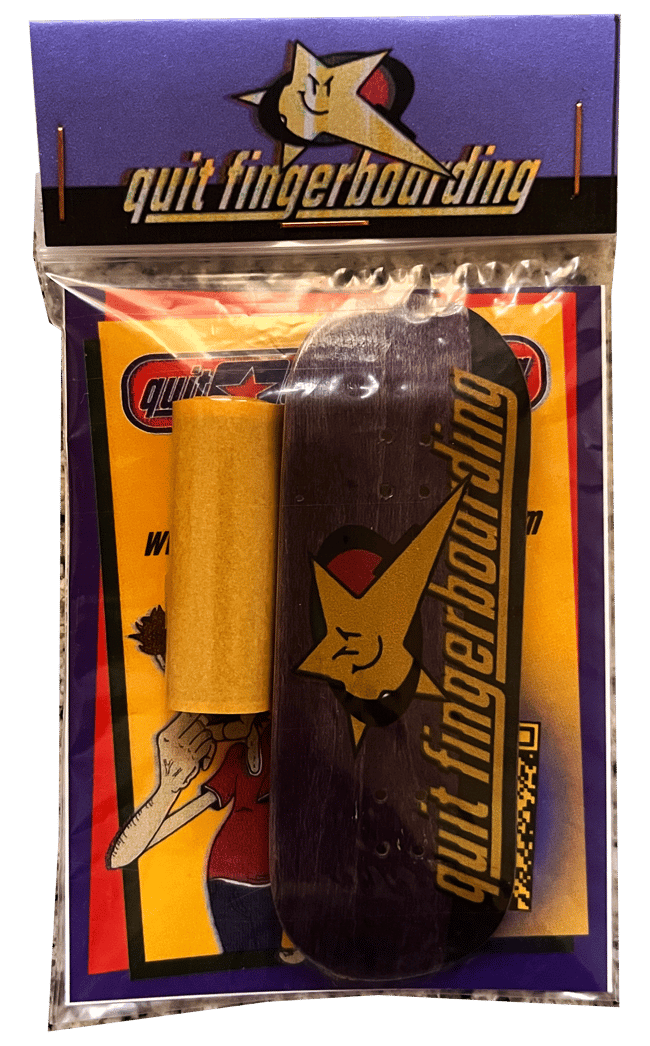 Fingerboard 34mm Popsicle Logo Purple