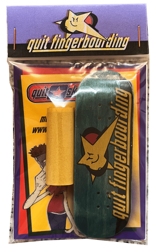 Fingerboard 32mm Popsicle Logo Blue