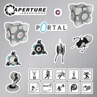 Image 2 of Portal Sticker/Magnet Sets (20 Pieces) 