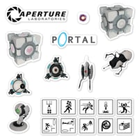 Image 1 of Portal Sticker/Magnet Sets (20 Pieces) 