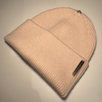 Image 1 of Blush Angora Beanie - WAS £16