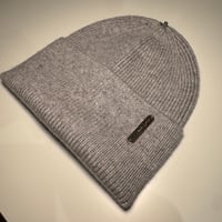 Image 1 of Grey Angora Beanie - WAS £16