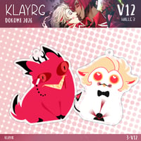 Image 1 of Thick Acrylic Standees - Cursed Cats 