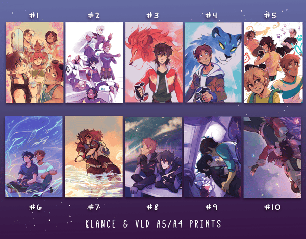 Image of VLD and Klance | A4 prints