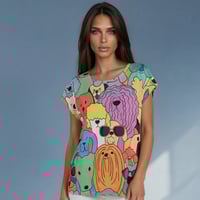 Image 1 of Camiseta perros divertidos