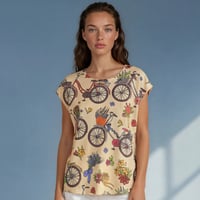 Camiseta bicis vintage