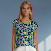 Image 1 of Camiseta animal print