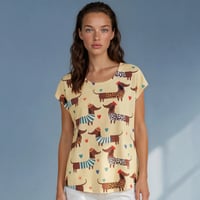 Camiseta perros parisinos