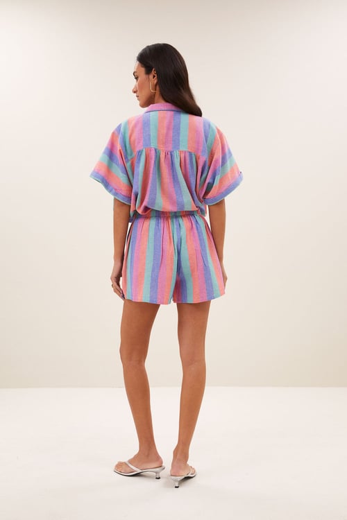 Image of 1-Blusa Sunny Rainbow Pleats