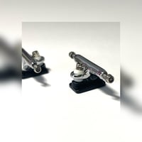 Image 2 of XOANA trucks SILVER/BLACK 34mm