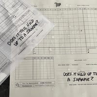 Water-Resistant Paper Upgrade (Square Scorebook Only)